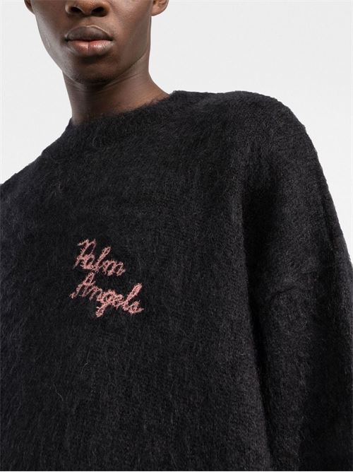 Wool jumper PALM ANGELS | PMHE007F22KNI0021032